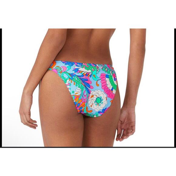 NWT Kate Spade Spring Waters High Cut Bikini Bottom Size Large Resort Wear - Picture 2 of 6